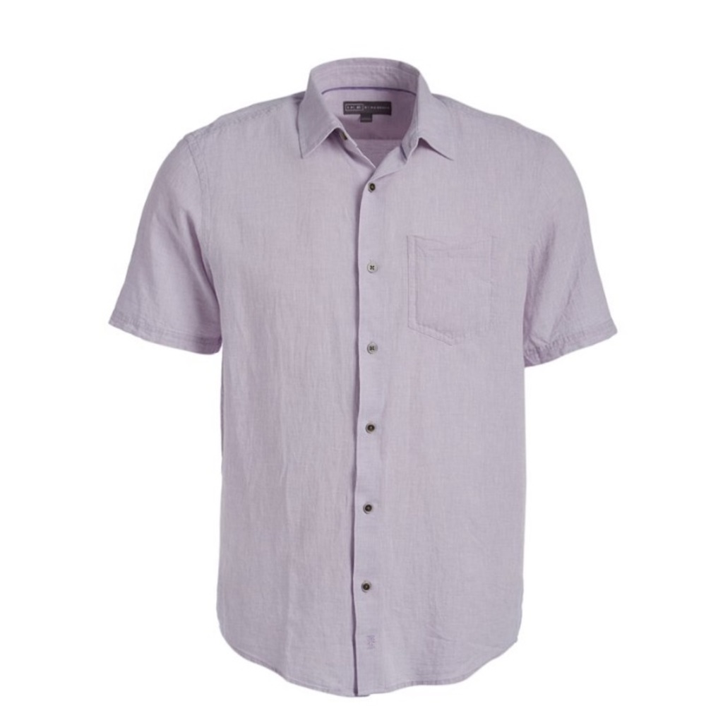 Ike by Ike Behar Heirloom Lilac Linen Button-up